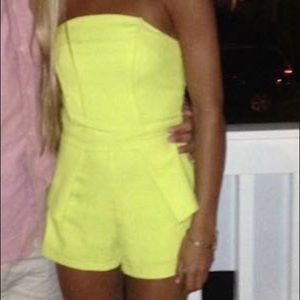 Yellow Romper